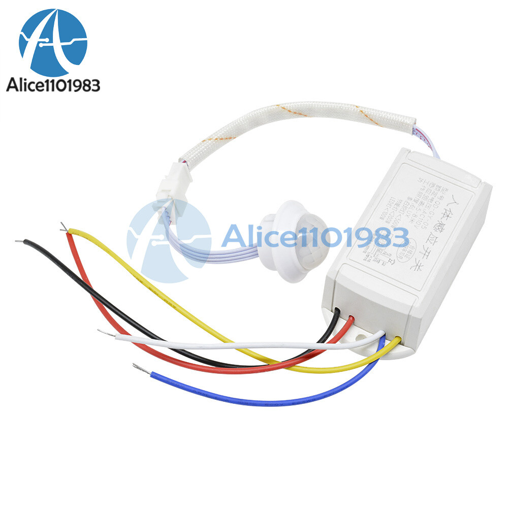 110V IR Infrared Body Motion Sensor Automatic Auto Light Lamp Control Switch