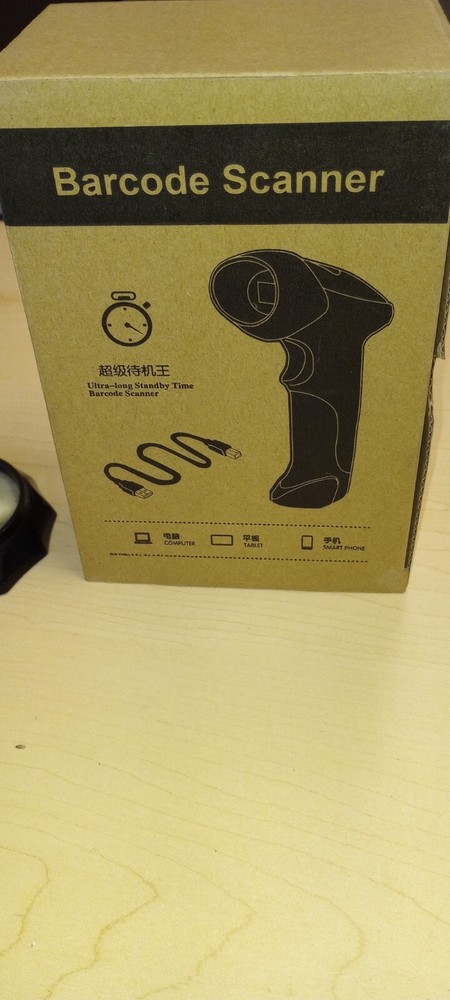 Cilico Microelectronics Ltd WIRELESS/USB 2.4G Laser Barcode Scanner