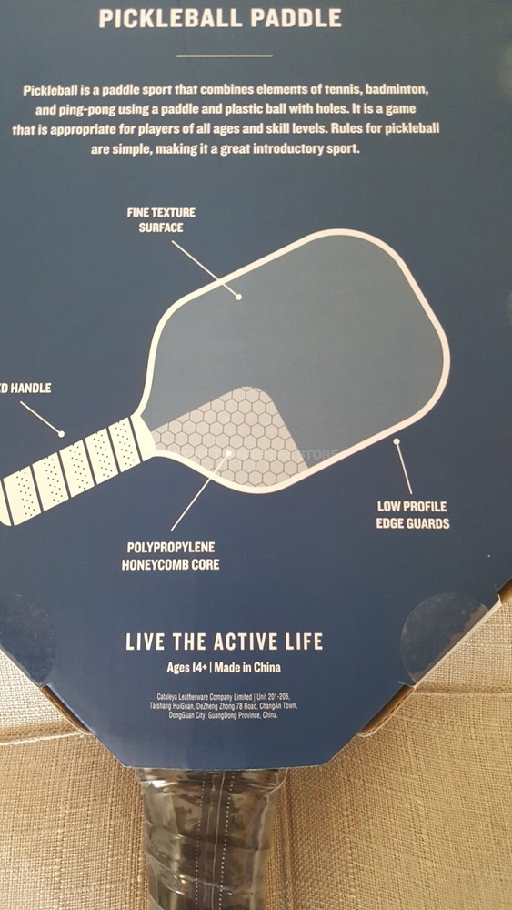 Tommy Bahama Pickleball Paddle Polypropylene Honey Textured Surface Soft Mint