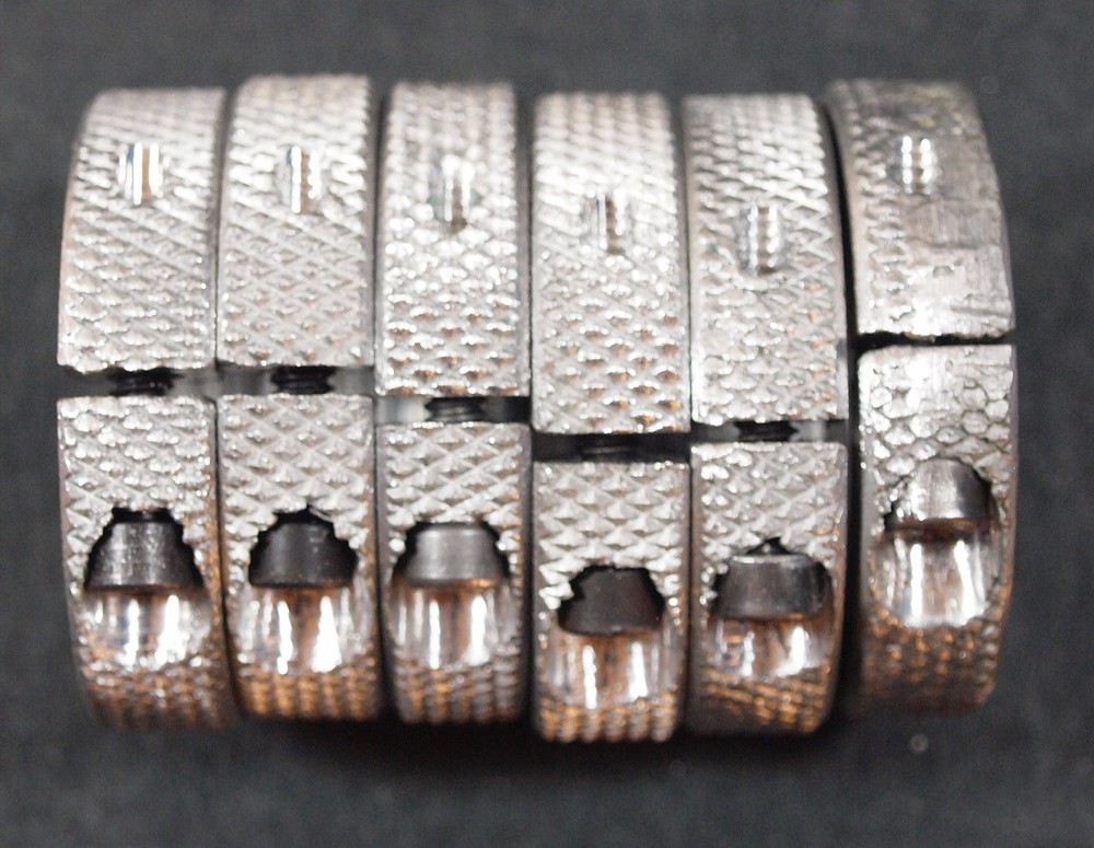 RCBS/Forster Split Ring Die Lock Rings-(6ct)