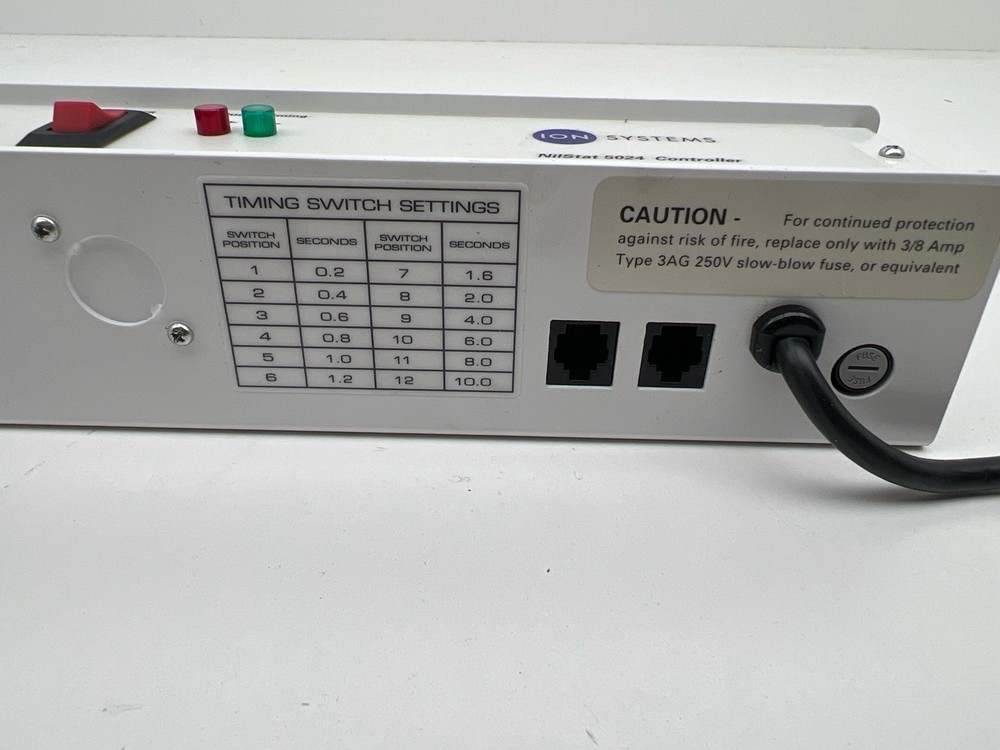 Ion Systems NilStat 5024 Static Control Ionizer Controller, 4-Channel, 115V