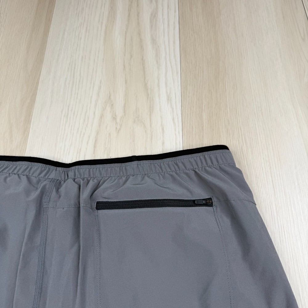 NWT Smartwool Mens Medium Gray Quick Dry Comfort Active Lined 8" Shorts Size 2XL