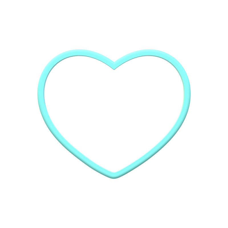 Candy Heart Cookie Cutters | 7-Single Cutters & 3-Multi Cutter Options