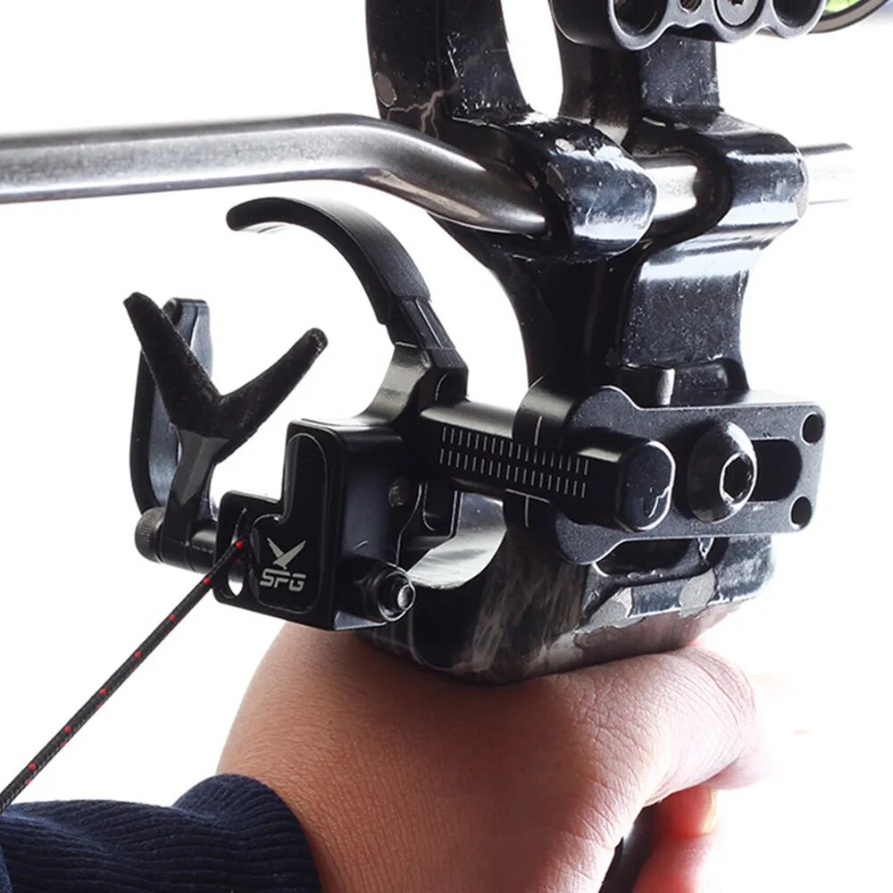 Archery Hunting Arrow Rest Compound Bow Up Down Right Hand 4-way Adjustable