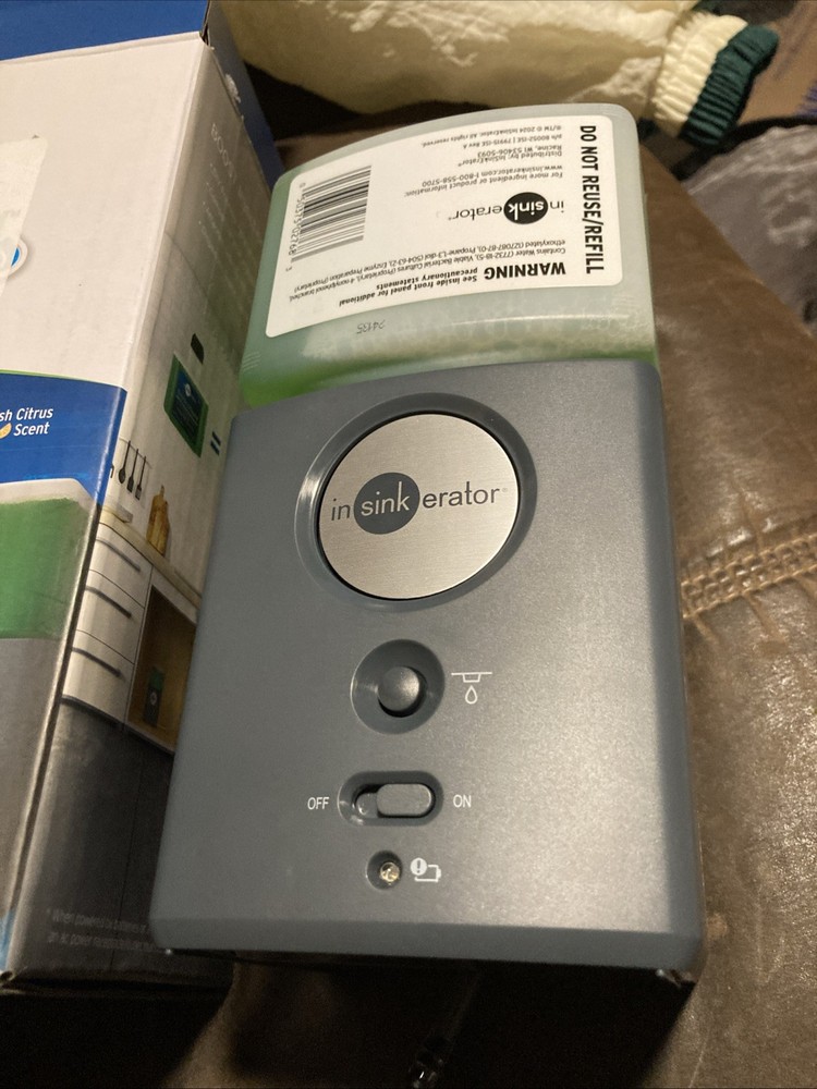 InSinkErator Boost Injection System Septic Guard Solution Kit Disposal Treatment