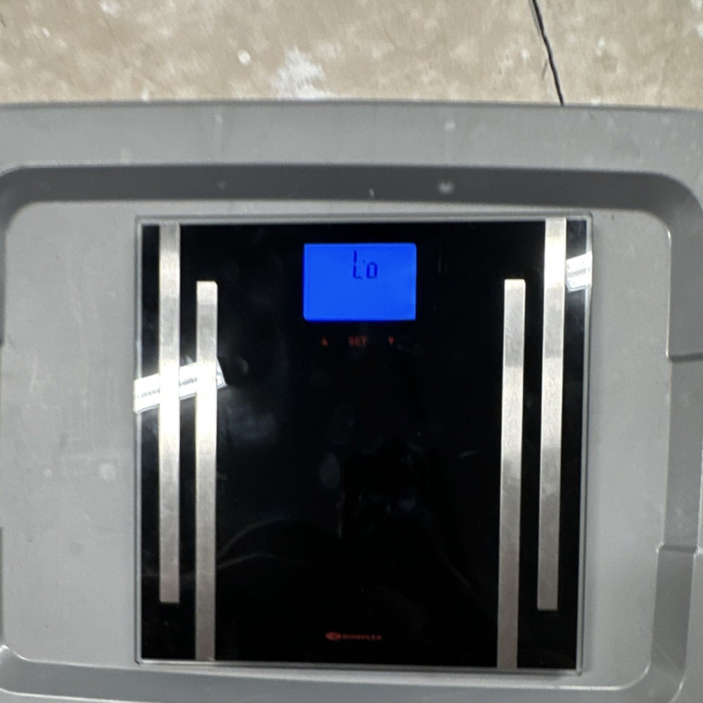Bowflex 7224FBOW Smart Scale Black Digital Display Body Fat & Water Analyzer