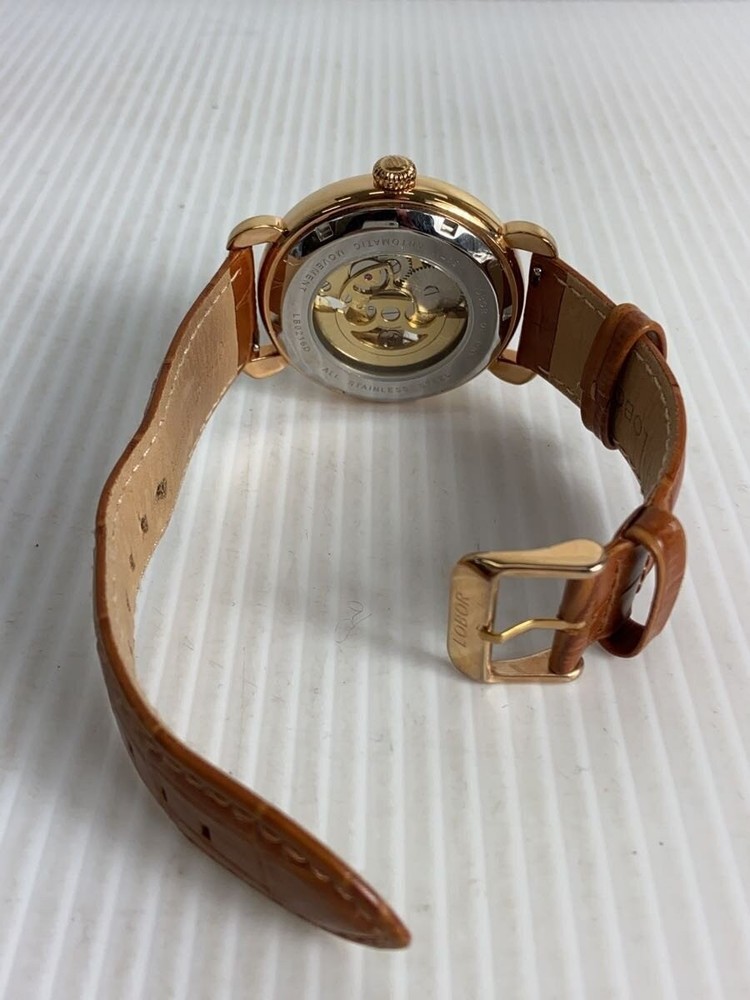 LOBOR Automatic Watch Analog Brown