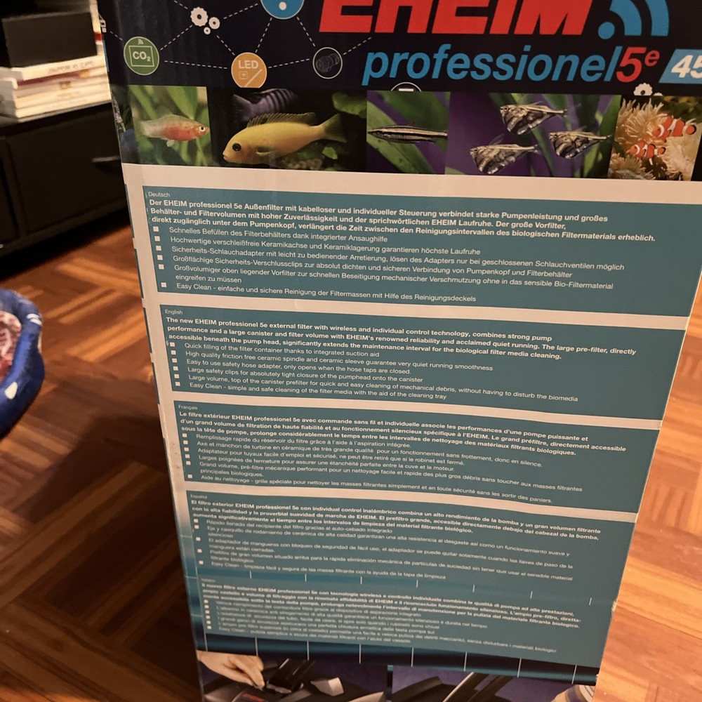 Professionel 5e 450 External Filter - Eheim Canister filter With wifi