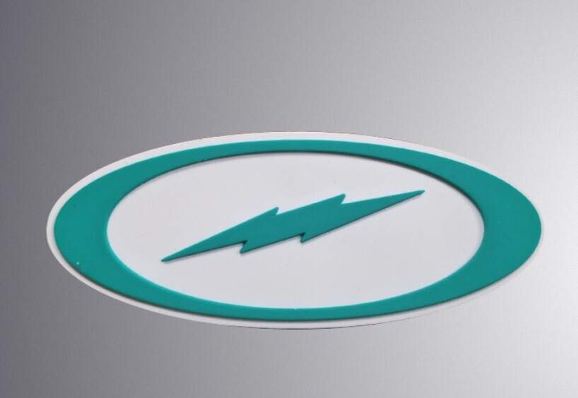 New Storm Bowling Bolt Icon Patch (Teal and White)