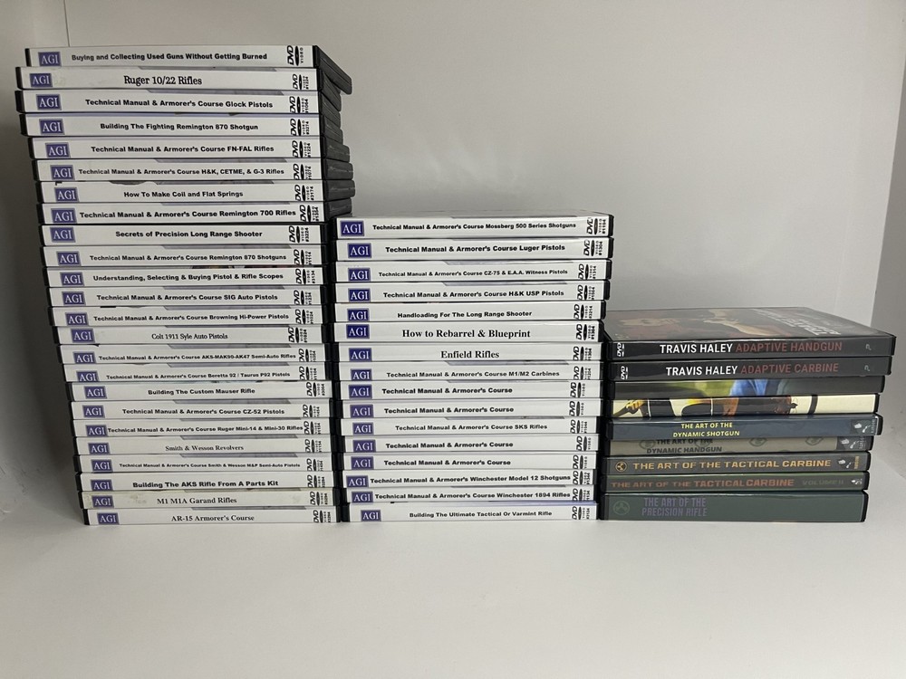 Ultimate Firearms & Tactical Training Collection 49 Courses 63 DVDs