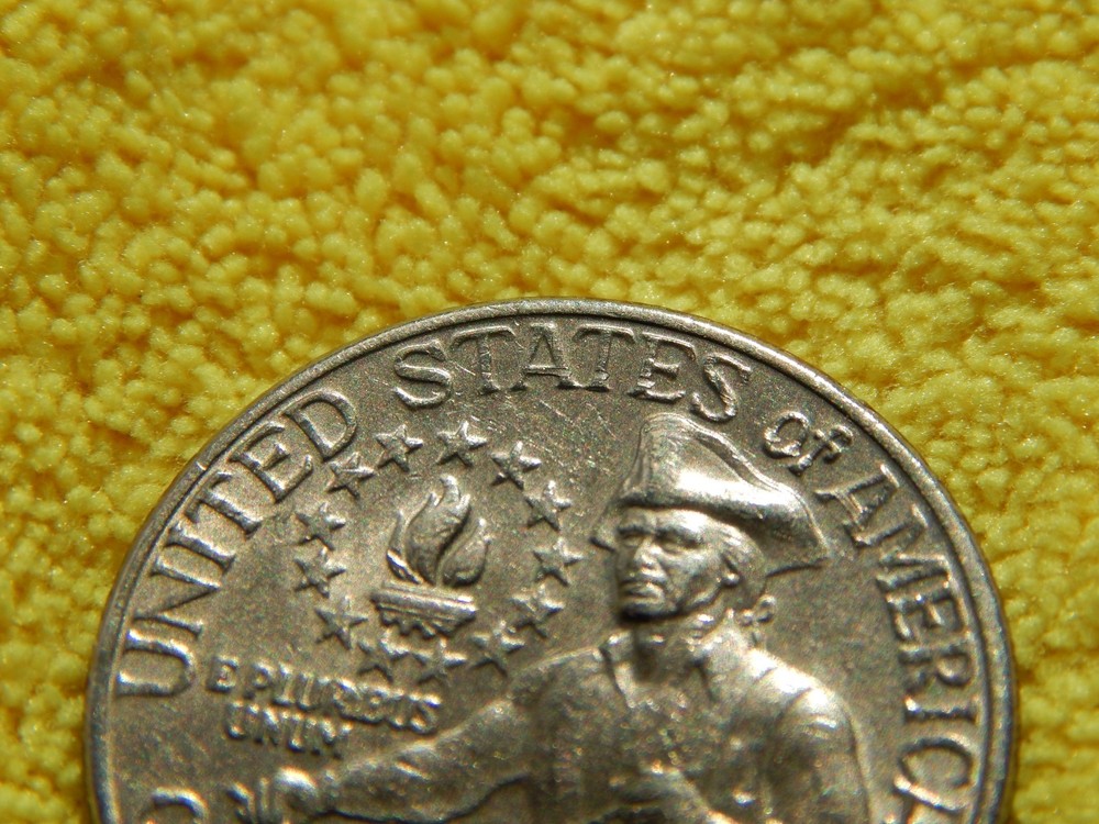 Bicentennial Quarter D Mint , Multiple Mint Errors Reverse and Obverse Errors