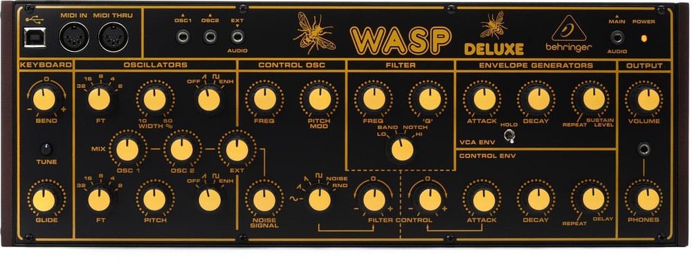 Behringer Wasp Desktop Analog Synthesizer