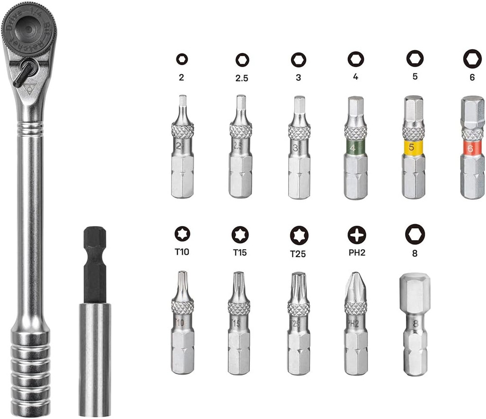 Ratchet Rocket Essential HD (TT2633) – 15-Function High-Torque Mini Ratchet Tool