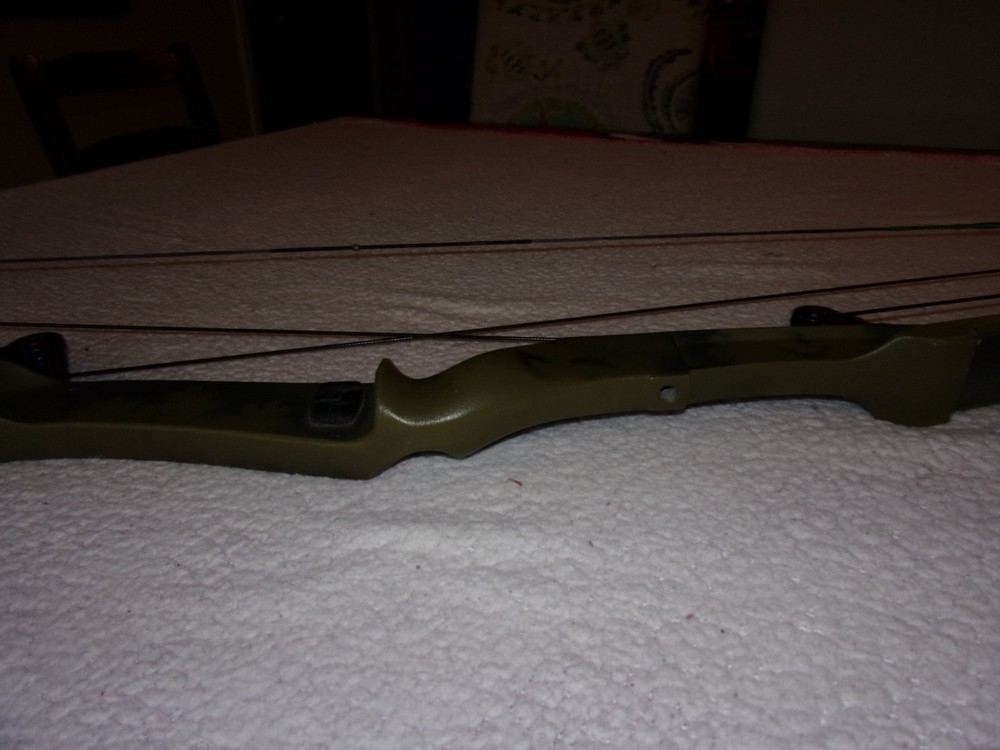 Bear Whitetail Hunter Green Camo Compound Bow