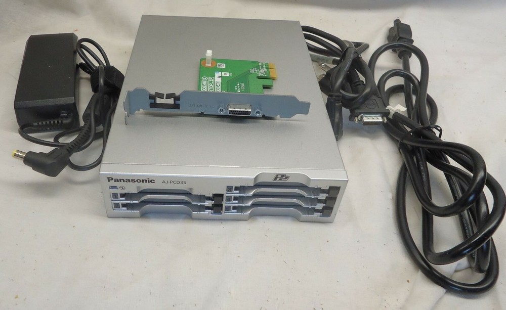 Panasonic AJ-PCD35 5-slot P2 Card Reader Recorder