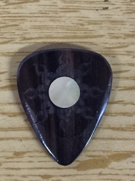 Timber Tones Sun Tones Macassar Ebony - Single Pick