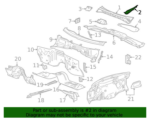 Genuine GM Side Cover 85539454