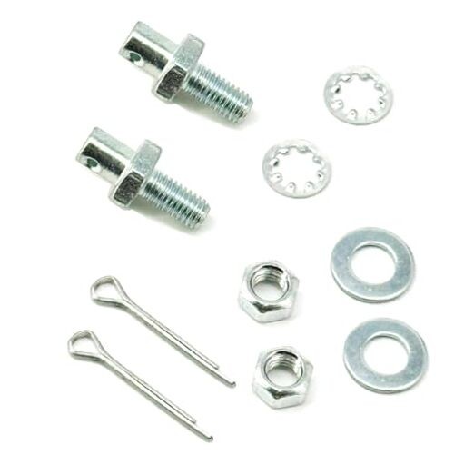 2-Pack Throttle Cable Adapter Stud Kit #8009 Compatible with 1977-later