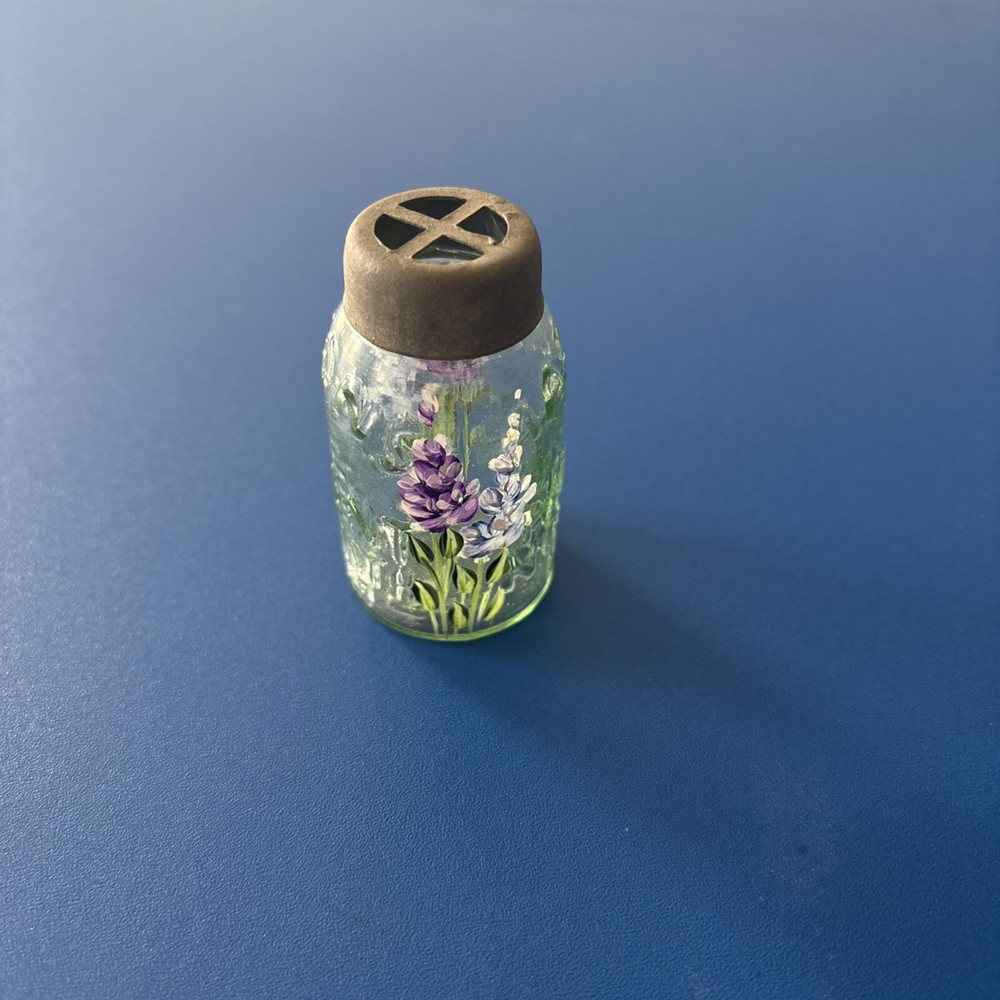 Mini Mason Jar With Hand Painting