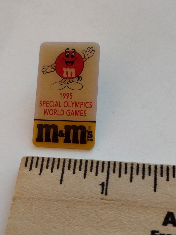 M&Ms 1995 Special Olympics World Games Lapel Pin