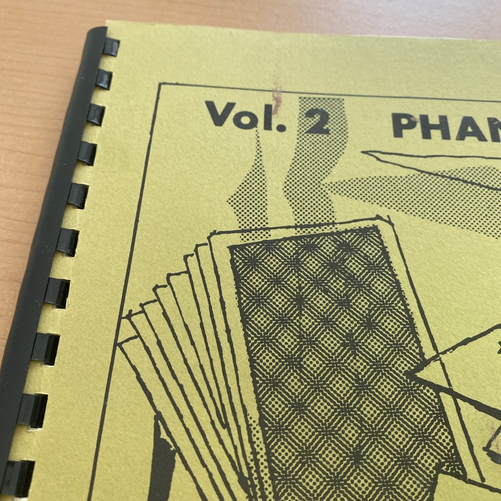 MAGIC BOOK ~ PHANTINI'S INCREDIBLE MENTAL SECRETS VOL. 2
