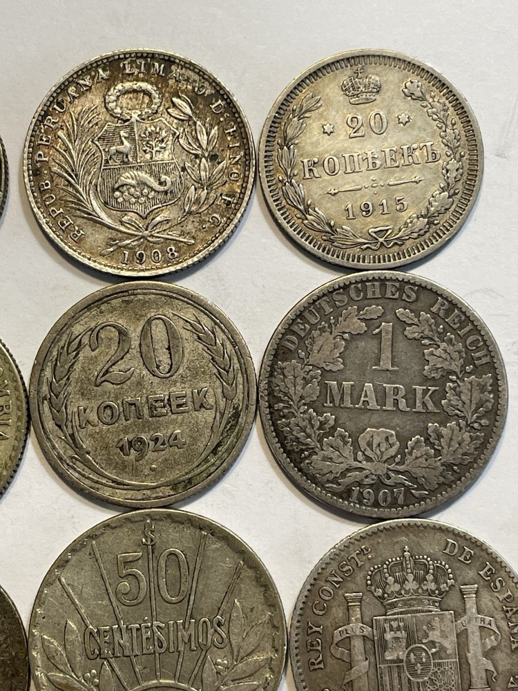 World Silver Coins - Lot 4