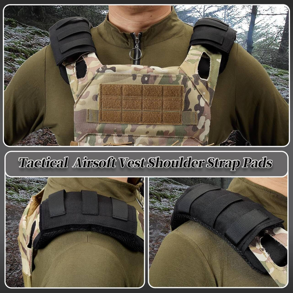 2 Pack Tactical Shoulder Strap Pads Backpack Strap Cushion 3 Inch Sling