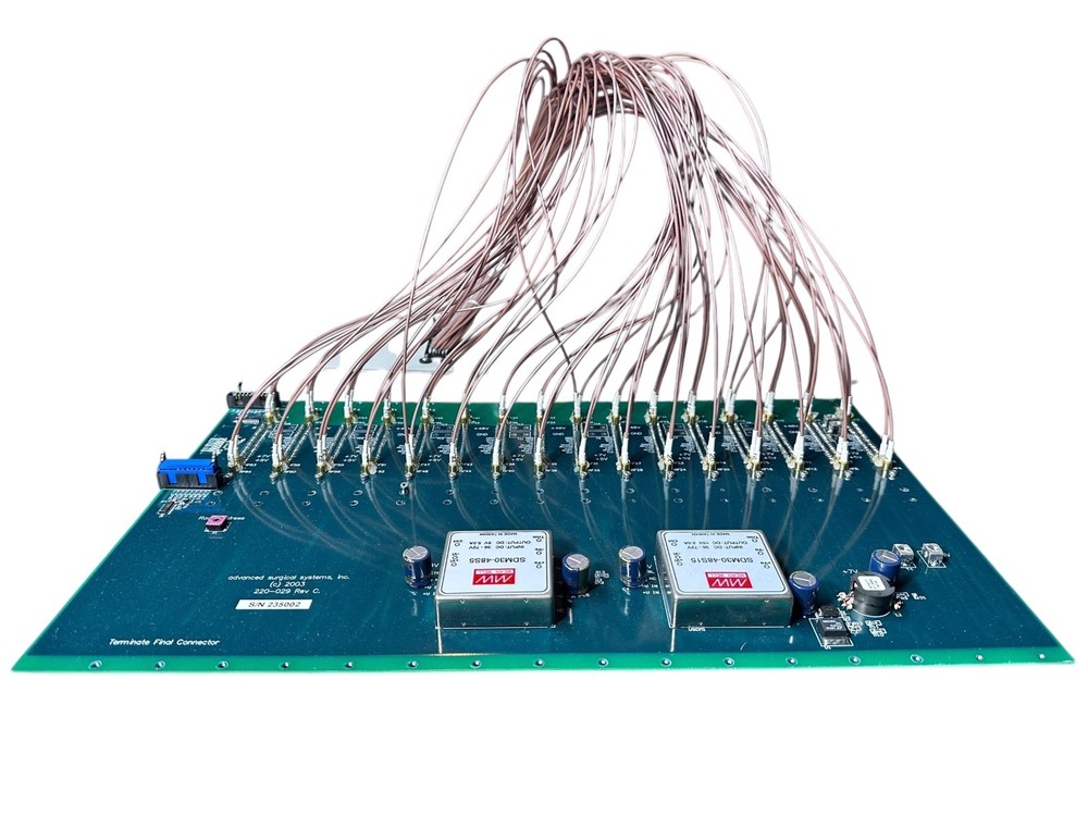 Advanced Surgical Systems RF Output Distribution Backplane Board 220-029 Rev C