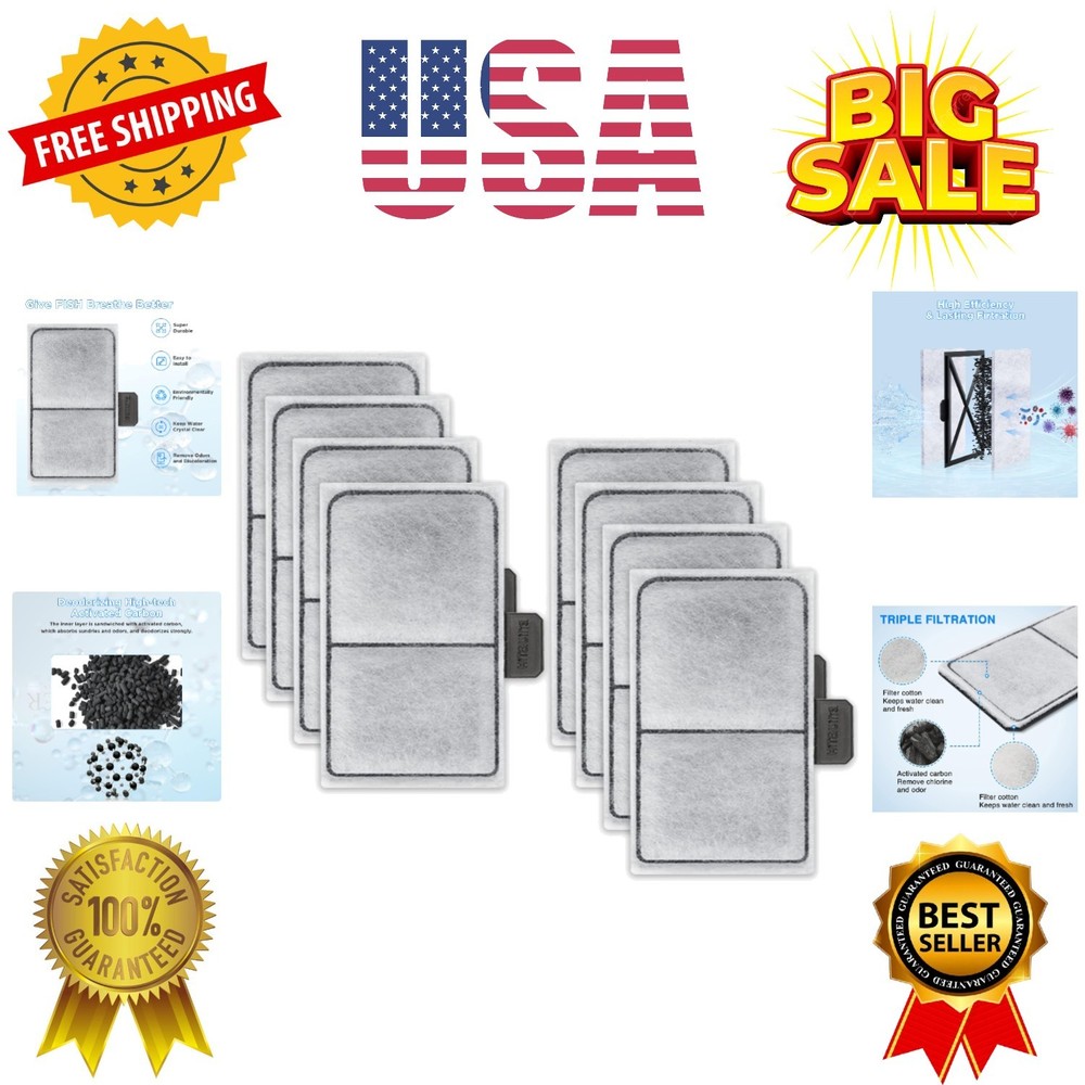 8 Pack EF-S Filter Cartridges for EF-S Element and BF5 BETTAFLO