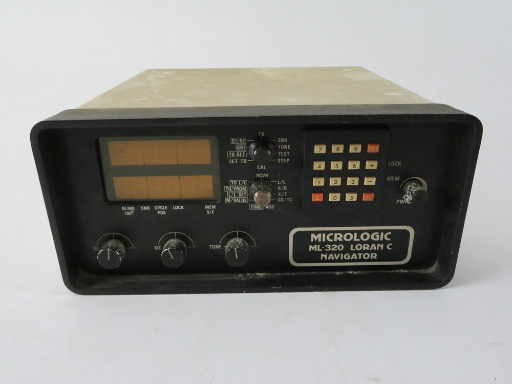 Micrologic ML-320 Vintage Marine Loran C Navigator