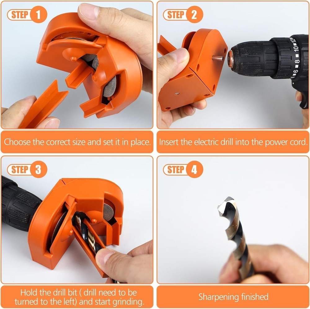 Multipurpose Drill Bit Grinding Sharpener
