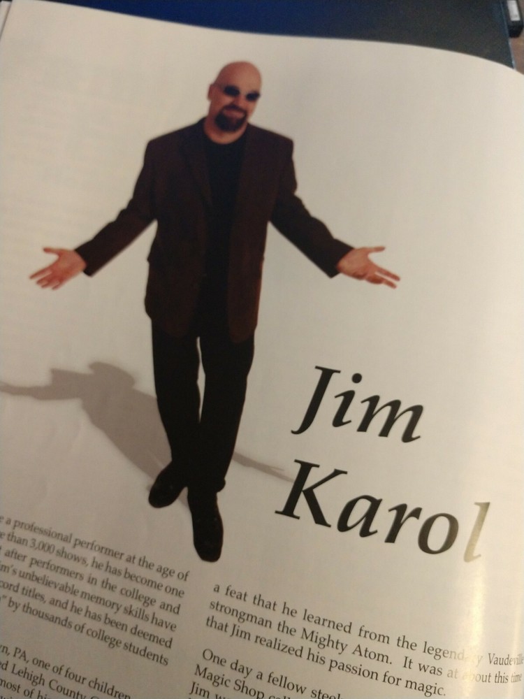 Jim Karol MUM Special Issue 2004