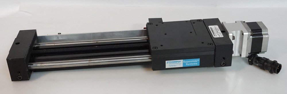 THOMSON LINEAR MOTION MOTORIZED 225mm PRECISION SUPER SLIDE 115mmï¾² STAGE BLOCK