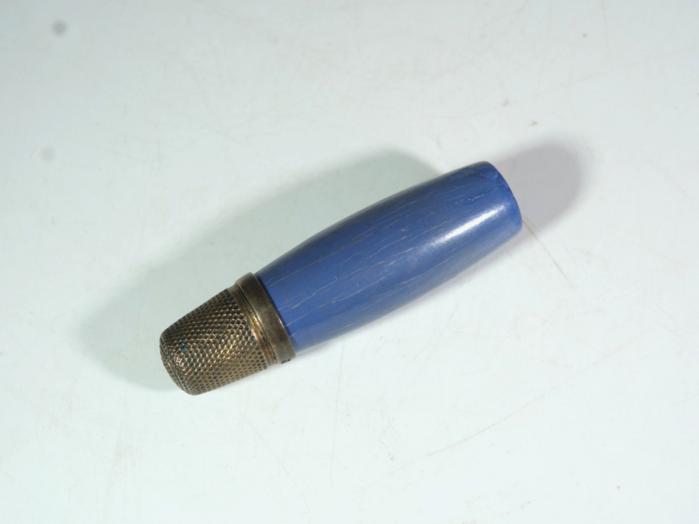 Antique Sewing Etui Hallmarked Thimble Birmingham 1926