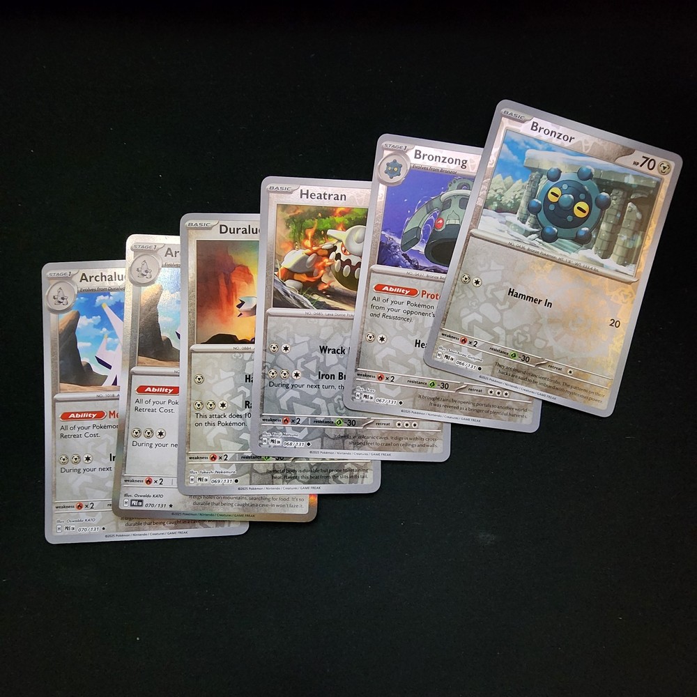 Pokemon Prismatic Evolutions Complete Holo & Reverse Holo Set Bundle x121 Cards