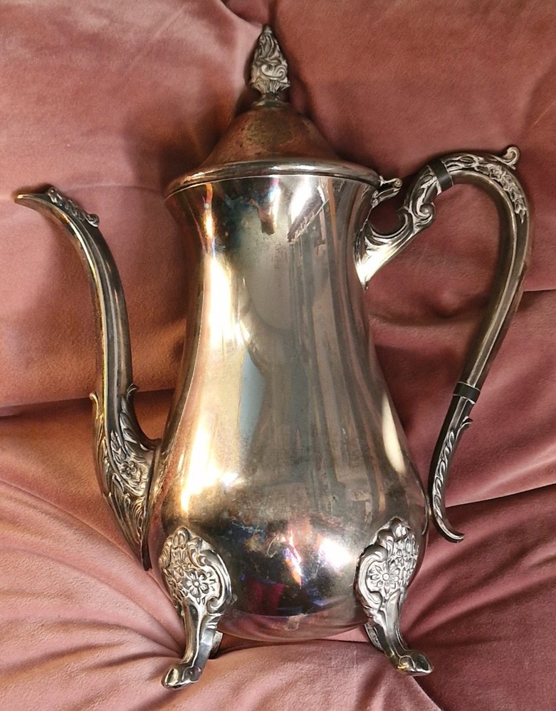 2 Silver plated Victorian Tea-Pots