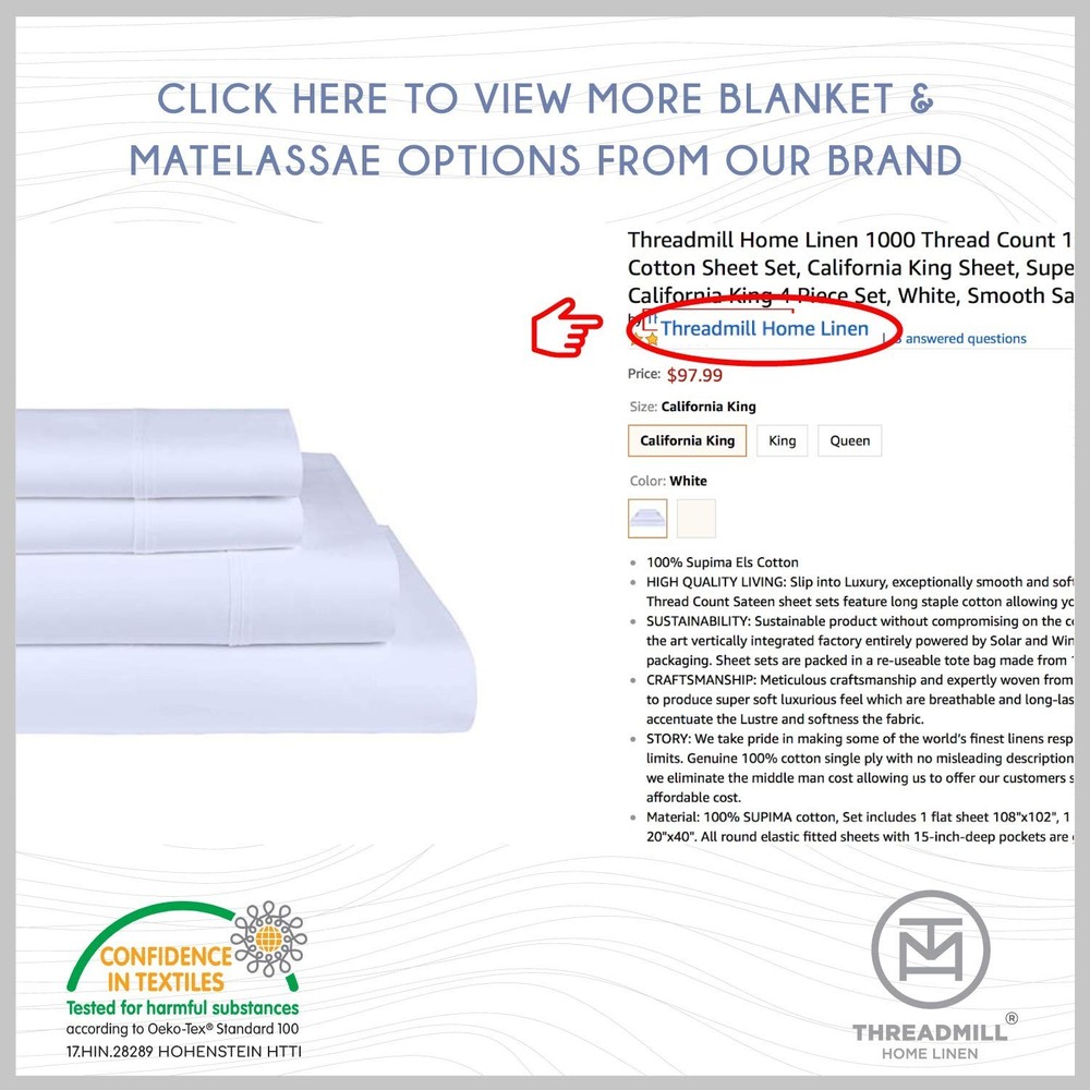 Threadmill Twin Bed-Sheets - 800 Thread Count Jacquard Celine Dark Grey, 100%...