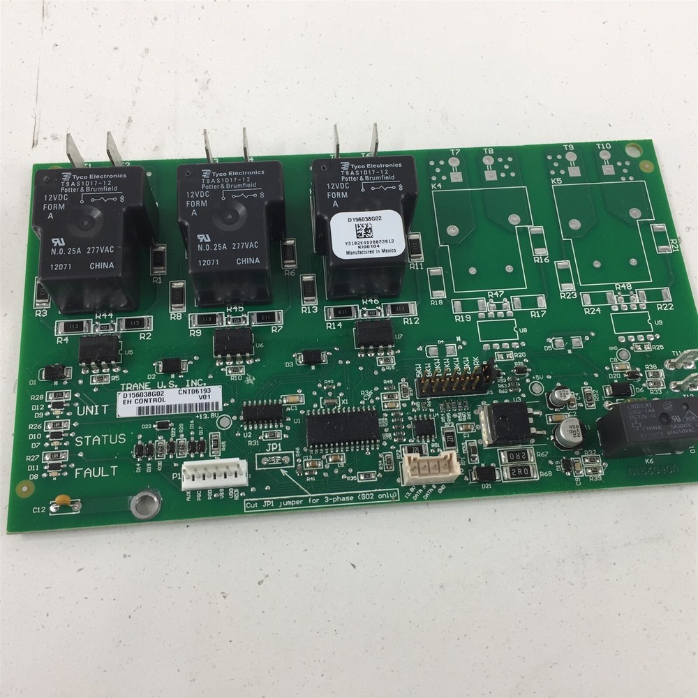 Trane D156038G02 CNT06193 EH Control Board