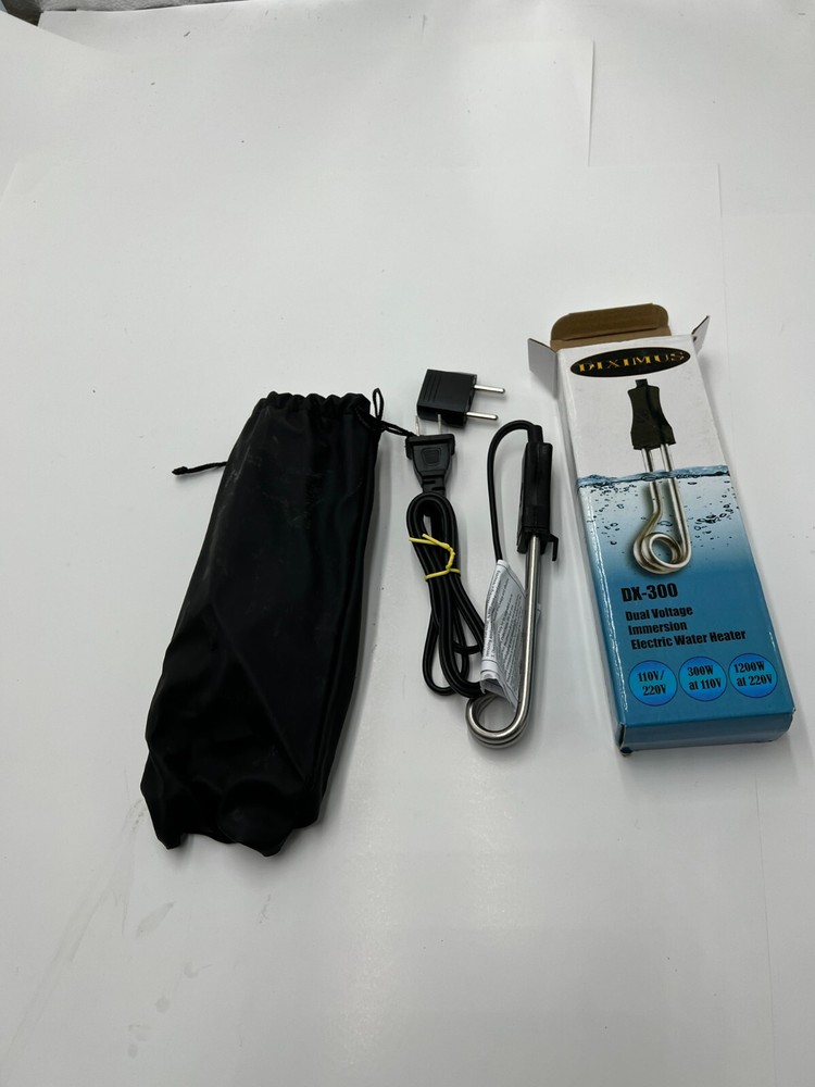 QTY 2 Diximus Electric Water Heater Portable Dual Voltage Immersion DX-300