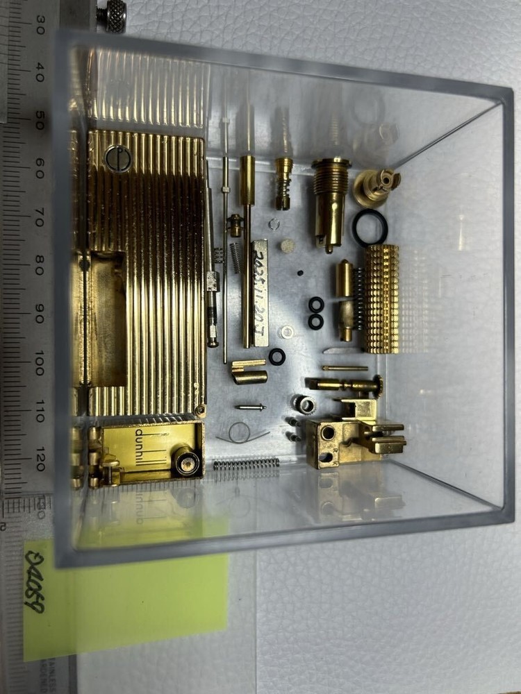 Overhauled Dunhill Rollagas lighter Gold d mark without box
