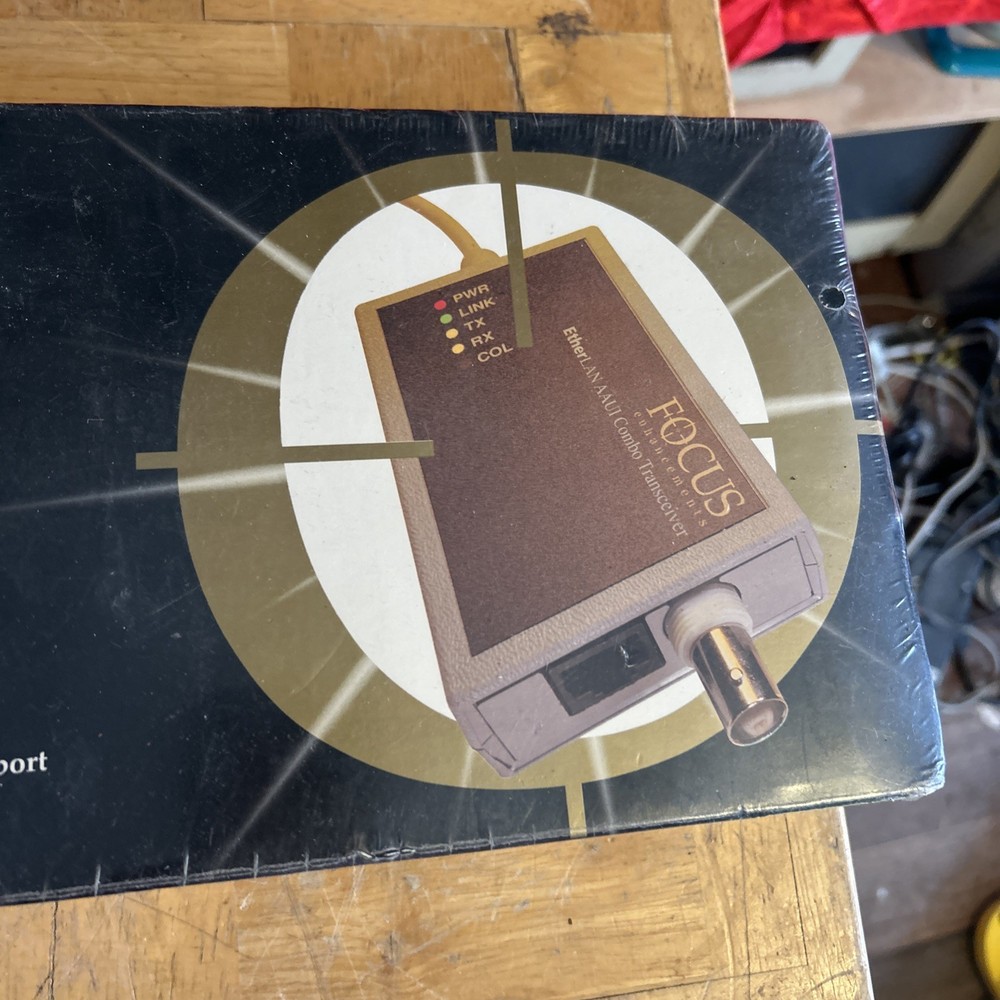 Focus Enhancements Transceiver EtherLAN 060-2170 Combo for Macintosh thinnet