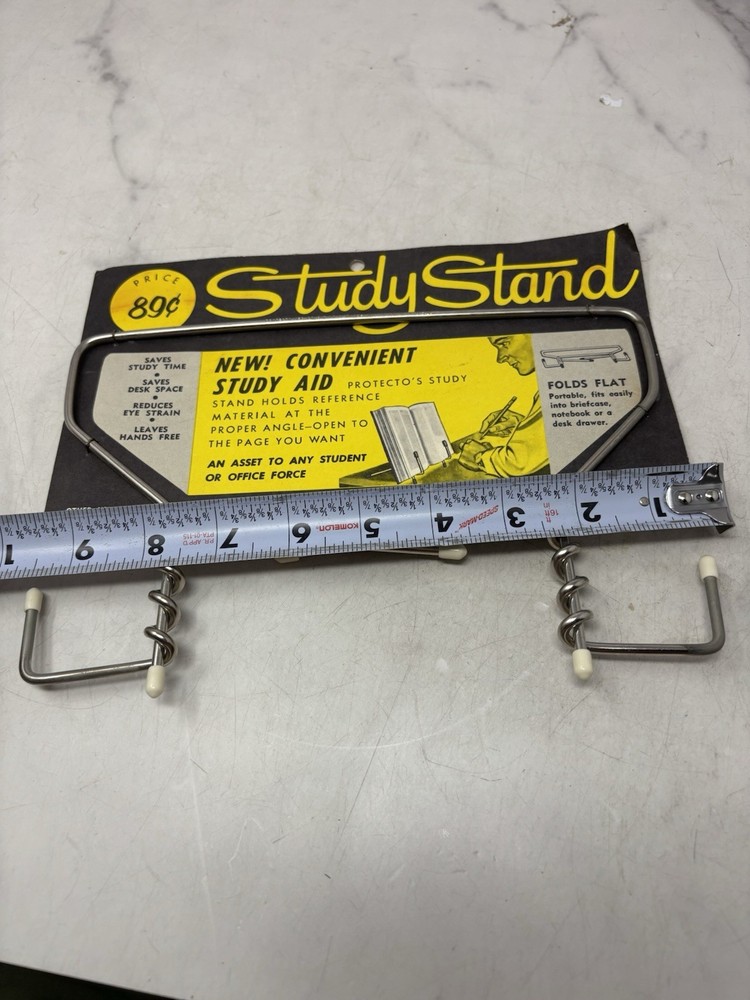 Vintage Study Stand Book Holder NOS