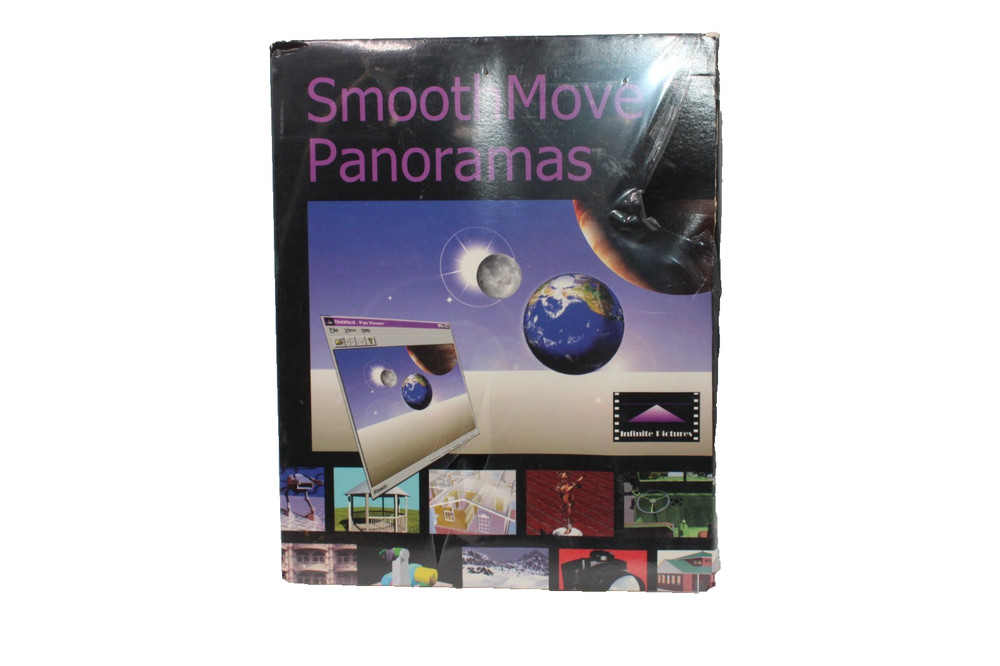 SMOOTHMOVE PANORAMAS FOR STUDIO MAX & STUDIO VIZ VINTAGE EDITING SOFTWARE NOS