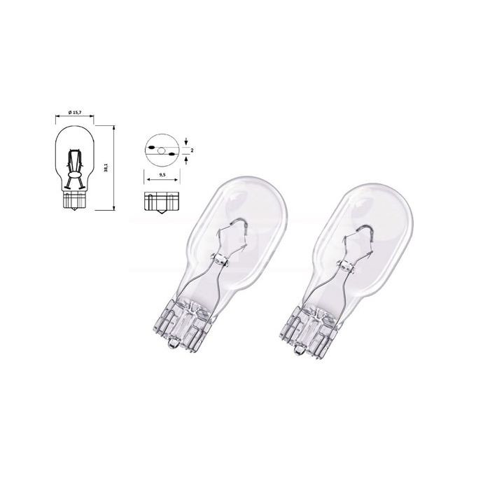CARPRISS Bulb Without Socket 12V 16W (10UD)