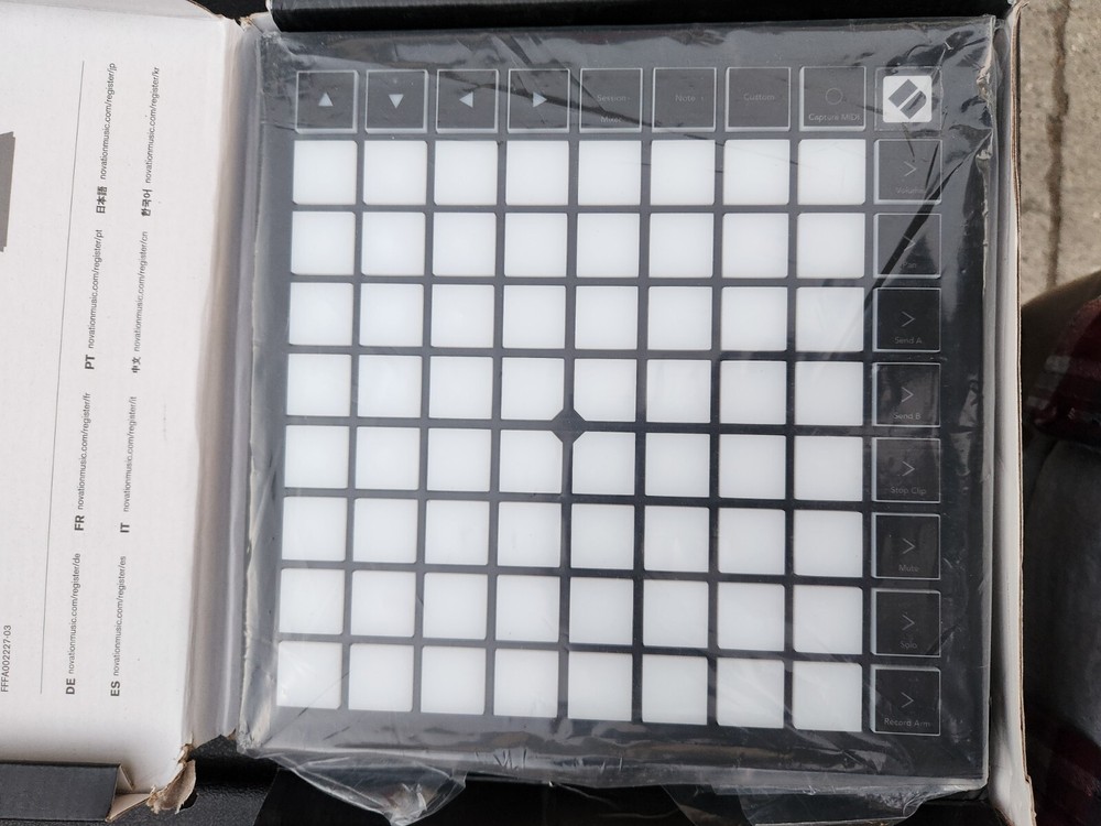 Novation Launchpad X 64 Velocity Sensitive Pad Grid Controller for Ableton Live