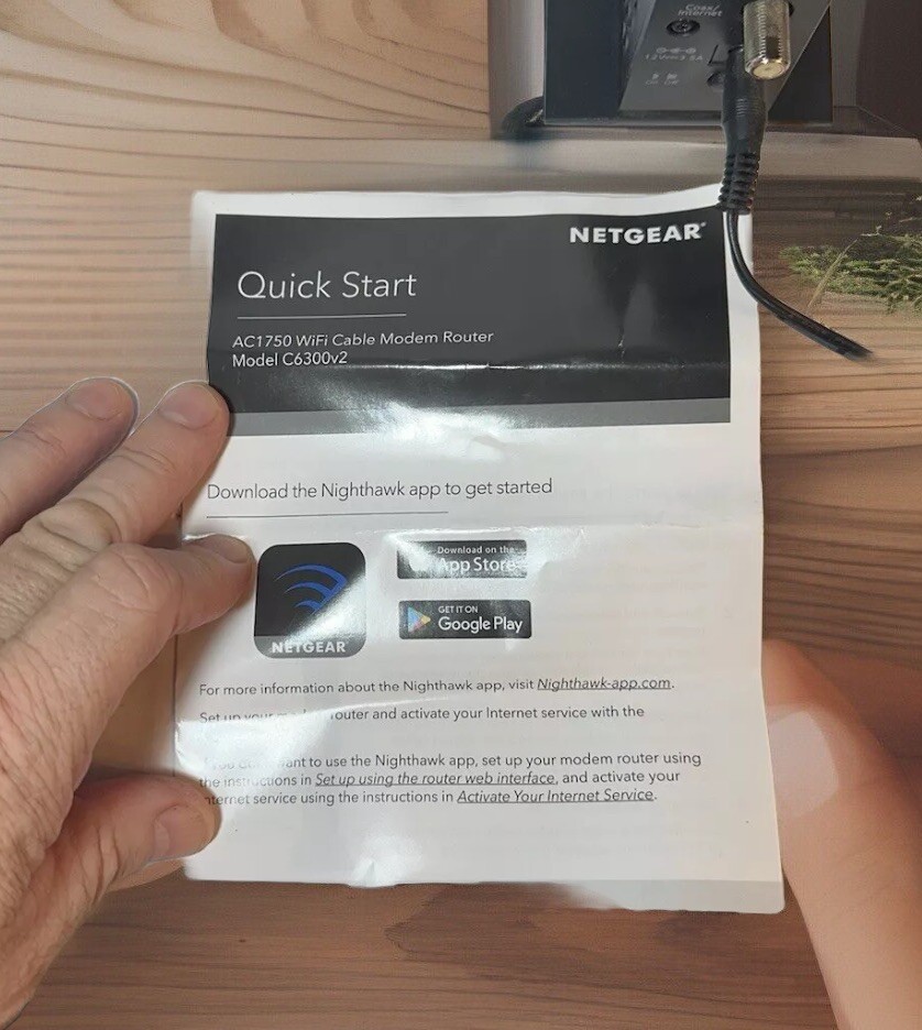 Netgear AC1750 Wireless Cable Gateway Modem