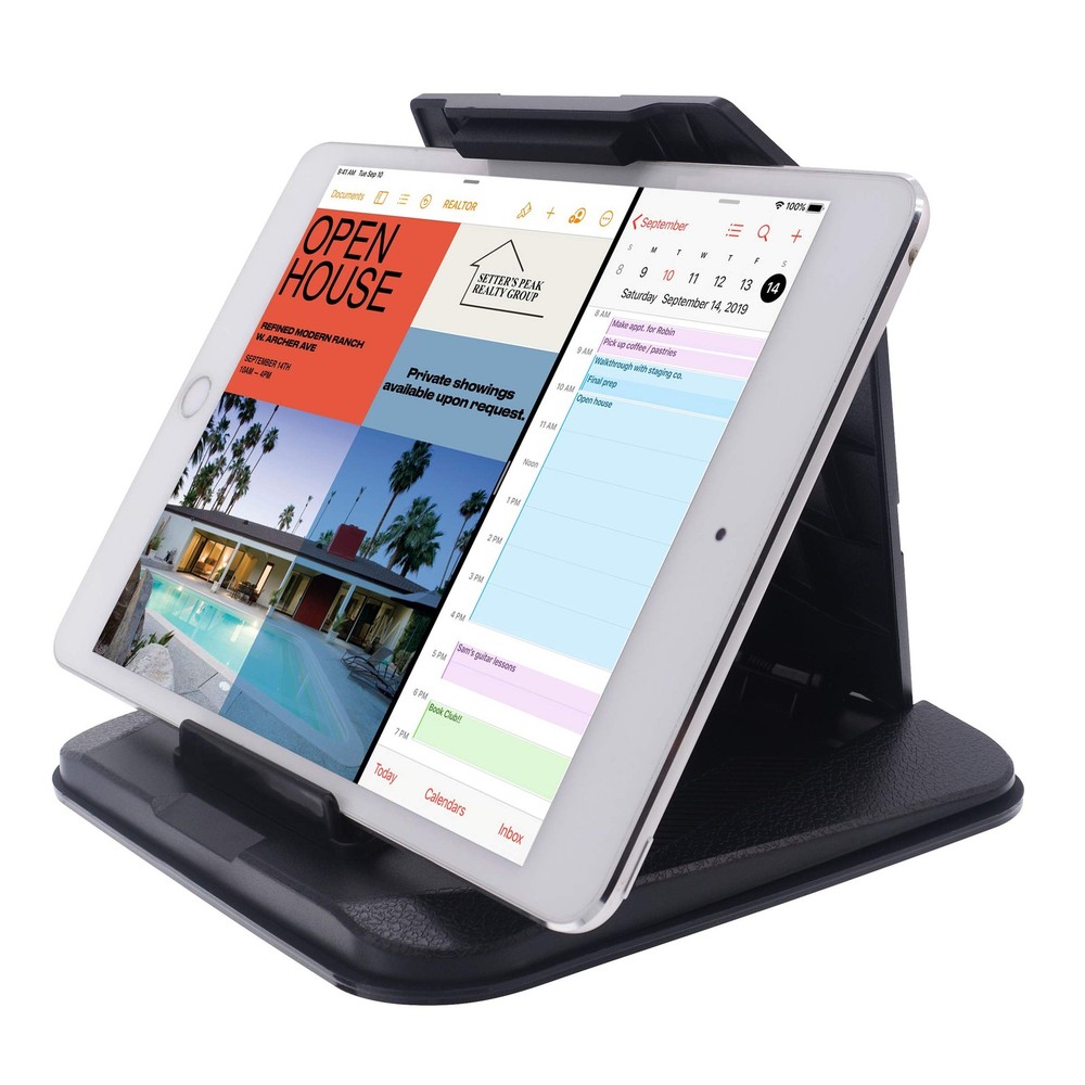 iSaddle Dashboard GPS Mount Holder - Universal Universal(4.3"-9.6"), Black