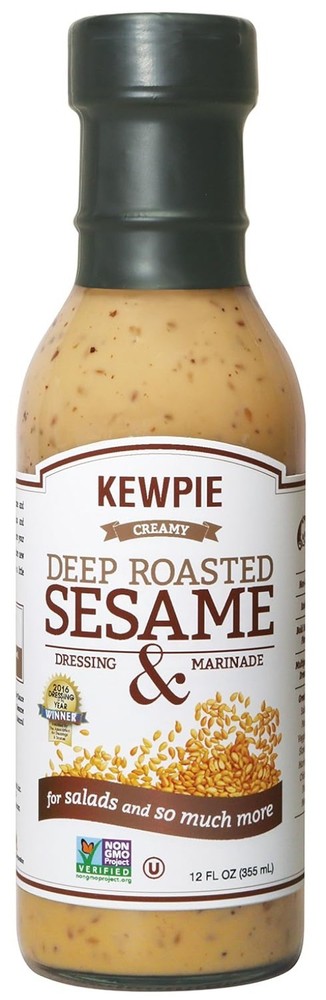 Nutty Deep Roasted Sesame Dressing - Versatile 24oz Set (2 x 12oz Bottles)