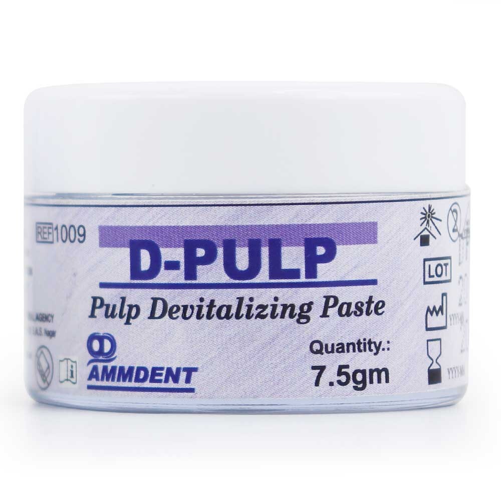 Ammdent D-Pulp Dental Pulp Devitalizer Paste Jar of 7.5gm
