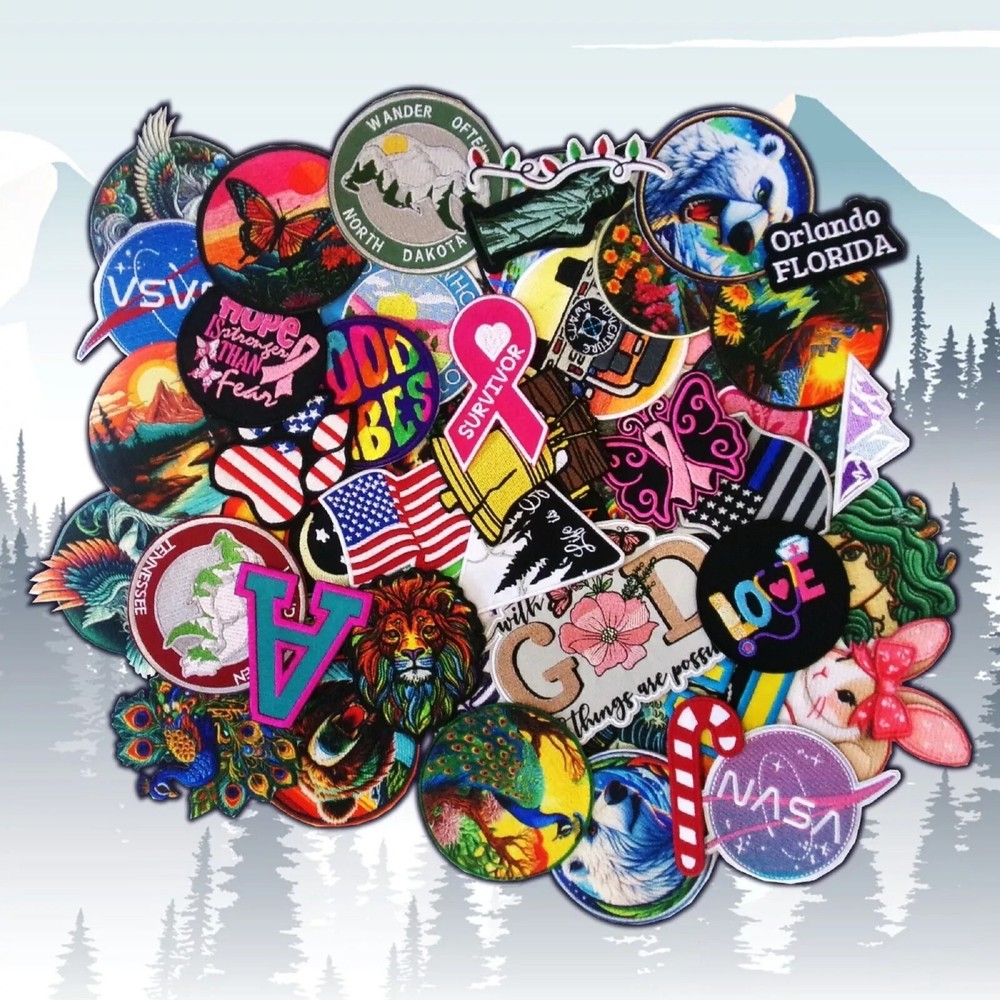 Custom Embroidered Personalized - Your Own Design Logo Image Patch 3 inch